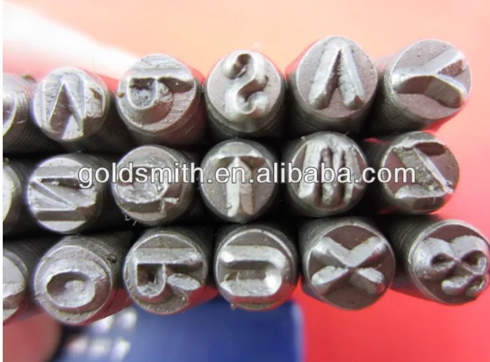 27pcs1/8" 4 MM Letter Number Stamp Punch Set Metal | Украшения и аксессуары