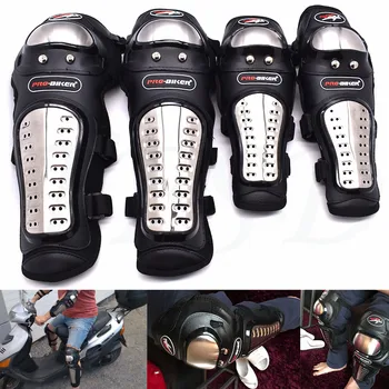 

Universal protective accessories motorcycle knee pads elbow stainless steel knee pads kit For Ducati Monster S2R 1000 900 S4 R