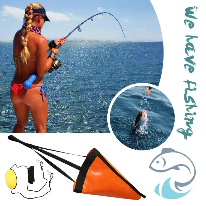 

Mountain Chain Sea Anchor Hook 30 Ft Drift Anchor Tow Line Throw LineFishing Line Suitable for Kayak Inflatable Boat Motor Boat