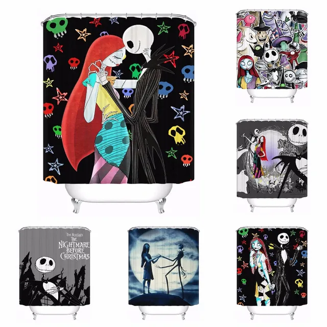 custom the nightmare before christmas bathroom acceptable shower curtain polyester fabric bathroom curtain 180320 - Nightmare Before Christmas Bathroom custom the nightmare before christmas bathroom acceptable shower curtain polyester fabric bathroom curtain 180320 - Nightmare Before Christmas Bathroom