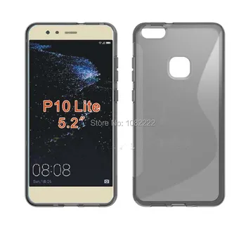 

50pcs/lot Free Shipping New S Line TPU Soft Case Cover For Huawei P10 P10 Lite P10 Plus Mate 9 Pro