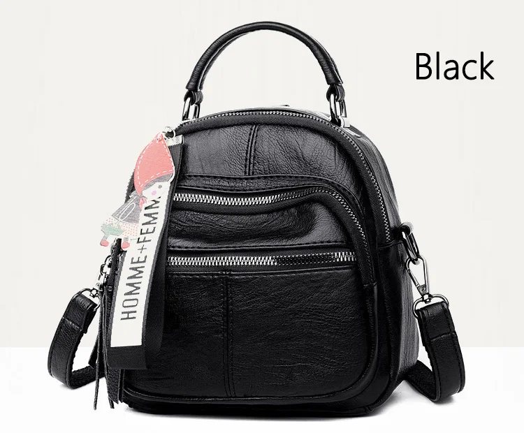 Многофункциональный женский рюкзак для путешествий, высококачественный кожаный мини-рюкзак для девушек, женский рюкзак для студентов, школьная сумка на плечо