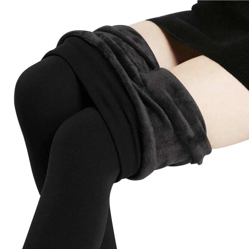 Новые Модные осенние и зимние женские брюки с высокой талией, эластичные и качественные плотные брюки, обтягивающие брюки-карандаш