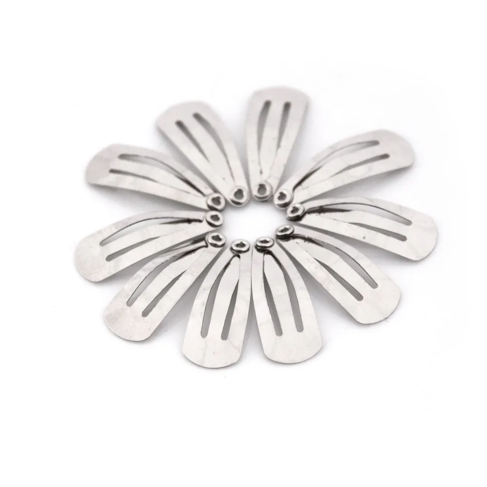

10pcs/lot 2cm*0.8cm DIY Patchwork Clips Handmade Sewing Mini Hair Clips For Bjd Dolls Dolls Silver Color Whosesale