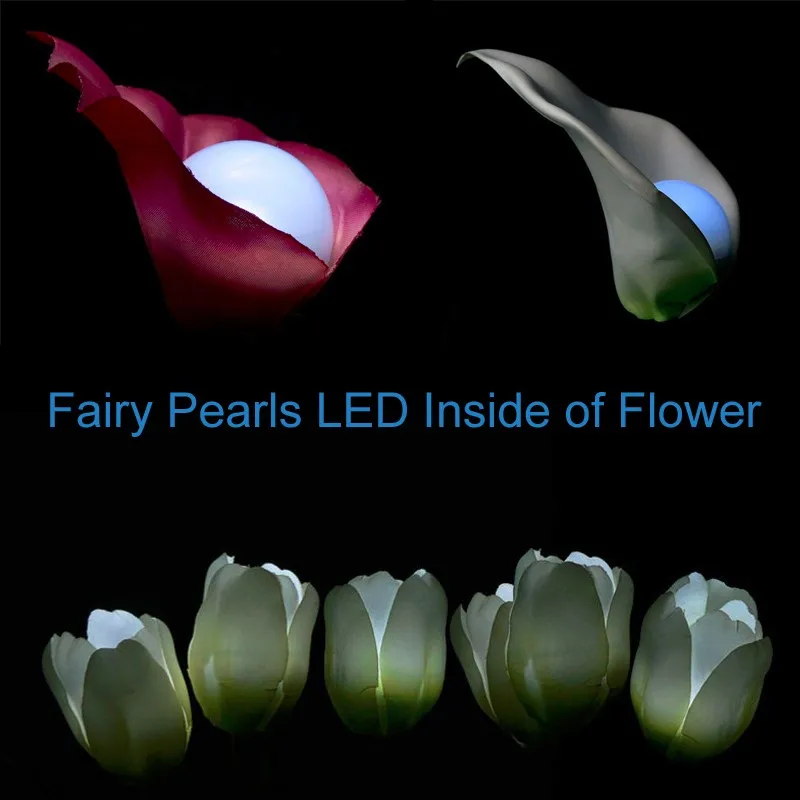 Fairy LED Pearls with Flower