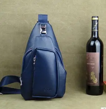 

Fashion men's Messenger bag casual shoulder bag vertical square chest bag