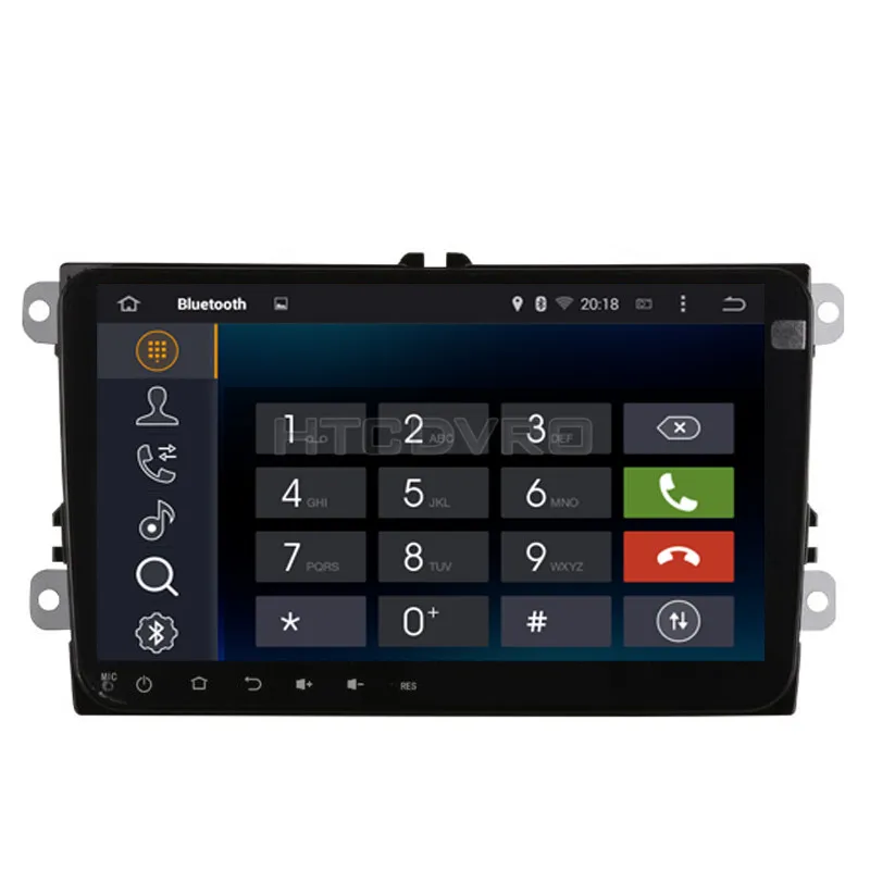 Discount YMODVHT 9inch Octa Core 4GB Android 9.0 Car DVD GPS for VW SAGITAR/JATTA/JETTA/MAGOTAN/PASSAT B6/V6/B7/CC/GOLF/TIGUAN/BORA 4