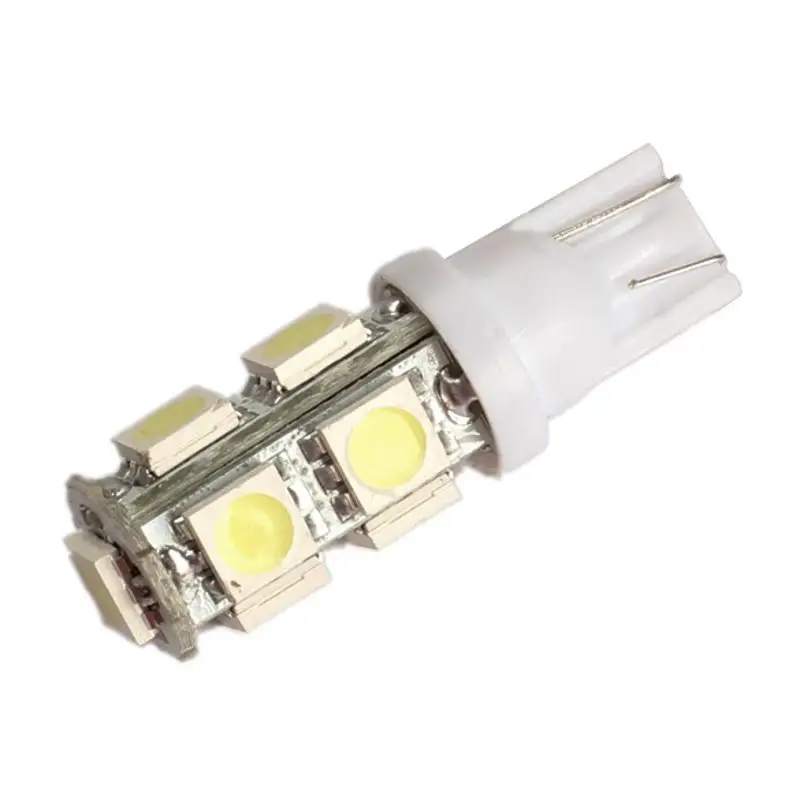 2 шт. 194 168 W5W T10 9SMD 5050 светодиодный белый светильник автомобиль лампа заднего