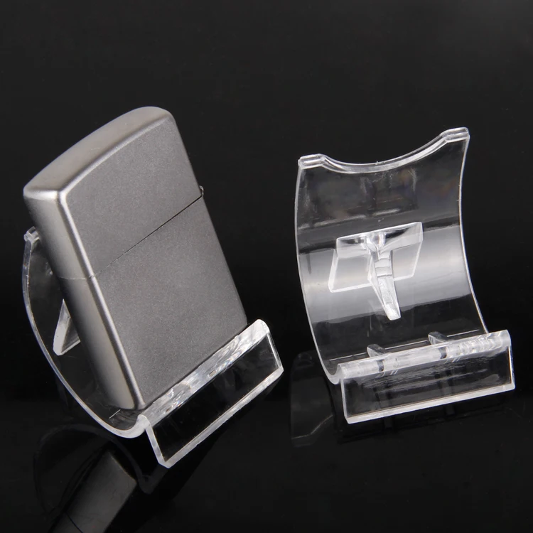 

Wholesale 20Pcs Acrylic Clear View Lighter Display Stand Holder MP4/MP3 Display Rack