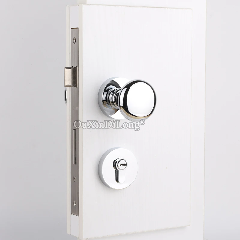  Elegant Luxury European Spherical Mute Door Lock Set Interior Living Room Bedroom Bathroom Door Loc - 33007336836