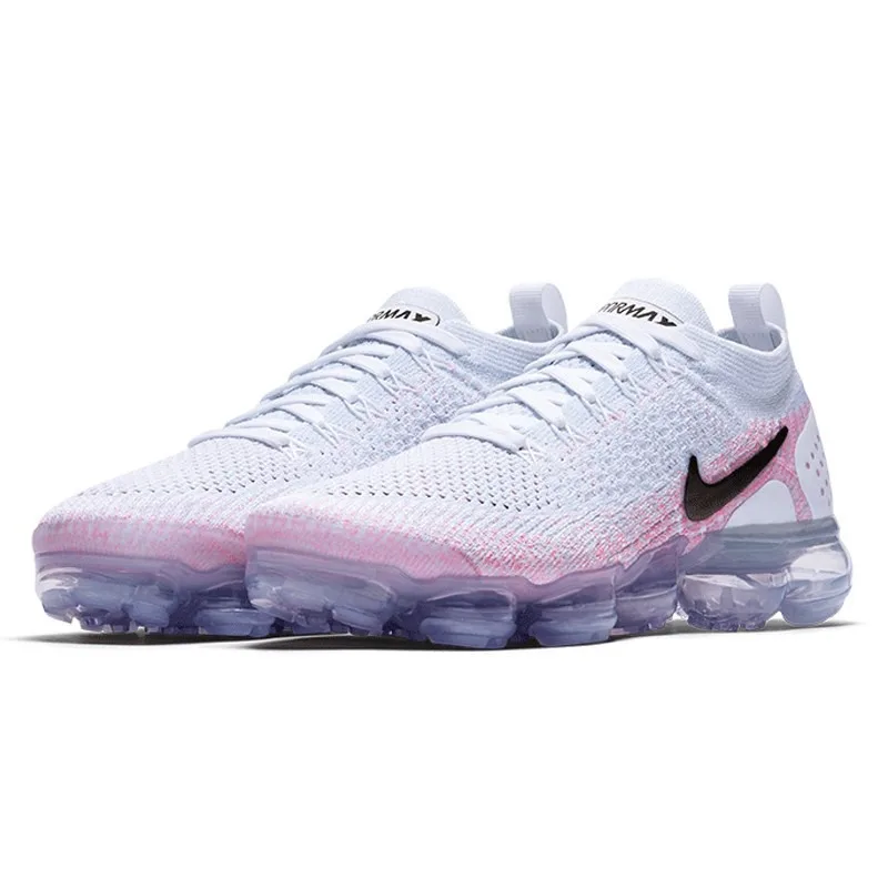 الأصلي جديد نايك الجوية ماكس Vapormax Flyknit المرأة احذية الجري قماش شبكي رياضي تنفس للماء بطيئة صدمة أحذية رياضية النساء