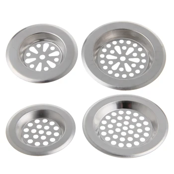 

Stainless Steel Mesh Sink Strainer Kitchen Bath Hair Catcher Trap Drain Filter Without Faucet
