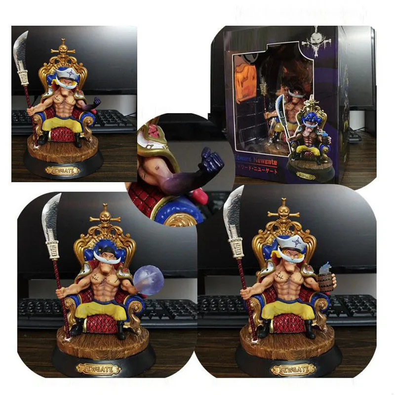 

One Piece Sittting Ver. White Beard Action Figure 1/8 scale painted figure Four Emperors Edward Newgate PVC figure Toy Anime