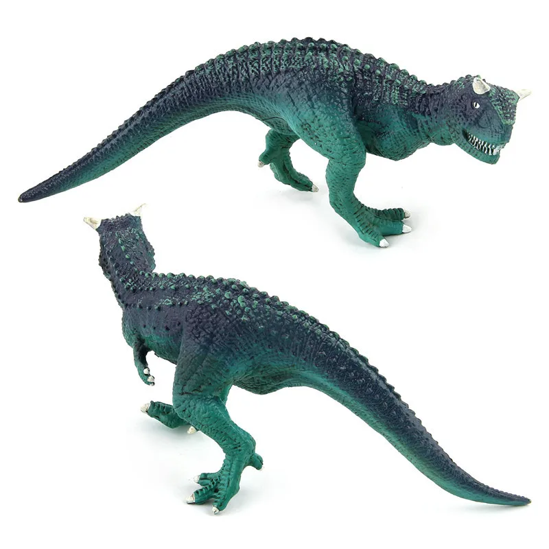 Животное Юрского периода модель мировой парк Монстр динозавр карнотавр Пластик игрушки декоративные подарки для детей/детей