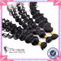 

Rosa EX10 remy Curly hair product 3pcs lot malaysian virgin hair extension 6a unprocessed hair 50g Virgin Hair Half of a Bundle