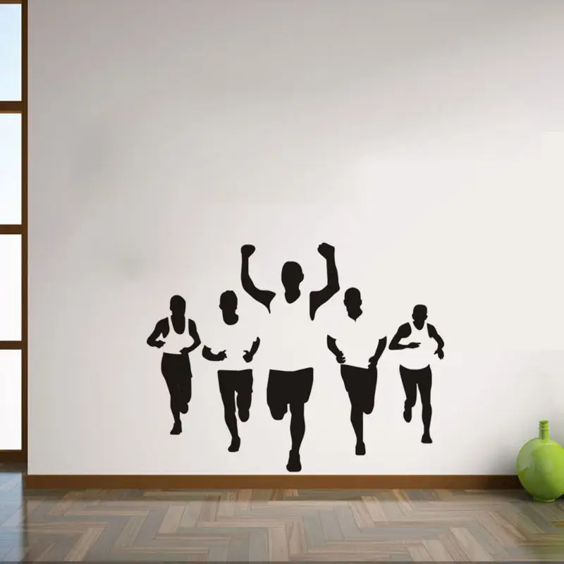 Buy Five Athletes Vinyl Wall Stickers Design Home