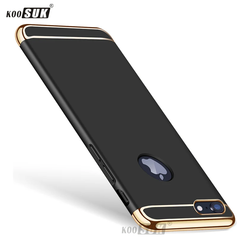 Защитный чехол для iPhone 7 роскошный автомобильный с магнитным кольцом анти бунт 3 в