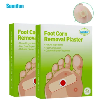 

84Pcs Foot Corn Removal Patch Calluses Plantar Warts Thorn Medical Plaster Foot Care Pain Relief Stickers K04401