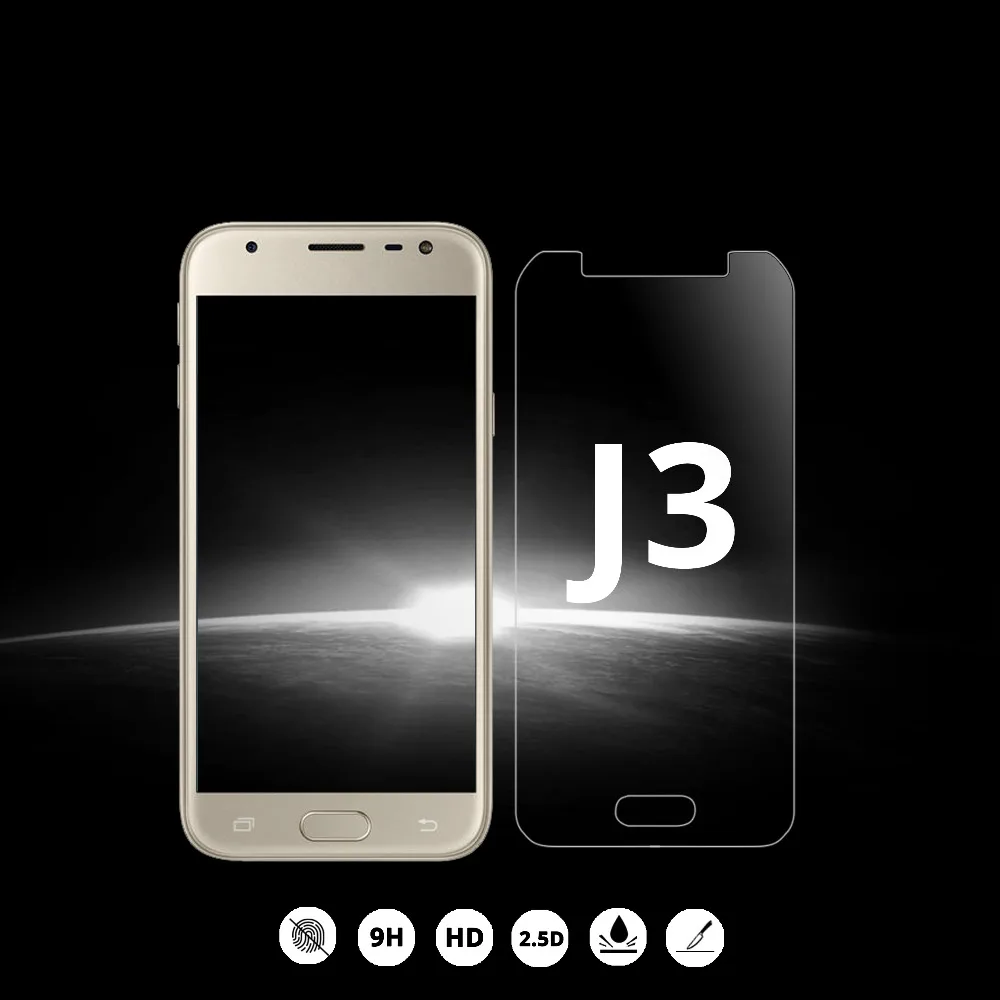 100 шт./лот 9 H закаленное Стекло для Samsung Galaxy J3 J5 J7 J530 J730 Экран протектор Закаленное