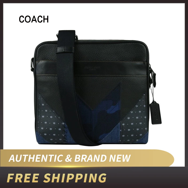Сумка для камеры COACH CHARLES с лоскутами (COACH F51125) | Багаж и сумки