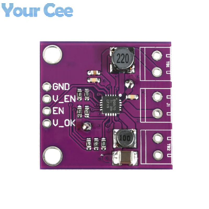 BQ25570 Energy Harvester Module Boost Charge Buck Conversion Converter Low Power Wireless Network (6)