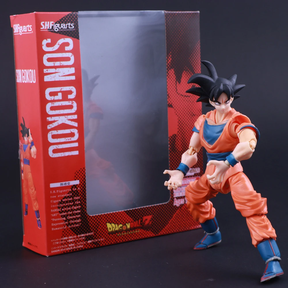 Bandai Tamashii Nations SH Figuarts Dragon Ball Z Goku 1.0 2014 NEW