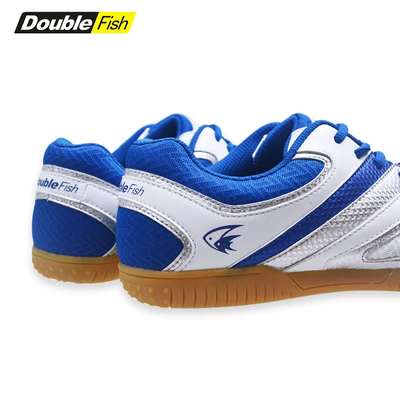 Новое поступление двойной рыбы обувь для настольного тенниса для мужчин женщин дышащие домашние пинг понг спортивная обувь Df838