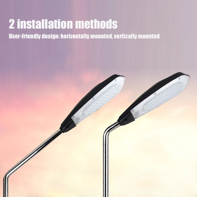

IP65 LED Garage Street Light 4900LM Outdoor Dusk to Dawn Area Security Lamp 20W Wireless Waterproof Lights+Light control