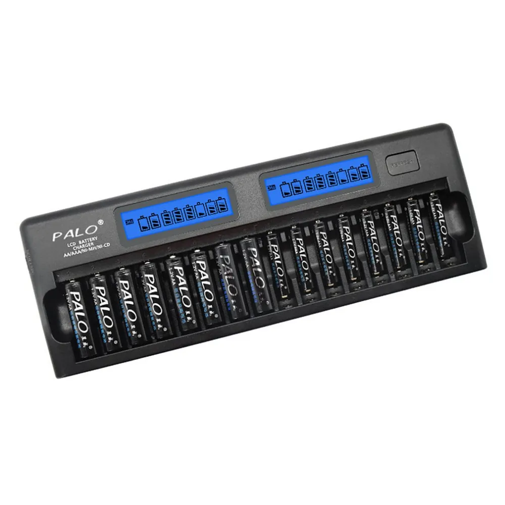 NC32 12/16 Slot Lcd Display Smart Battery Fast Charger Multiple Protection Smart Battery Charger US Eu Plug NC32 12/16 Slot Lcd Display Smart Battery Fast Charger Multiple Protection Smart Battery Charger US Eu Plug