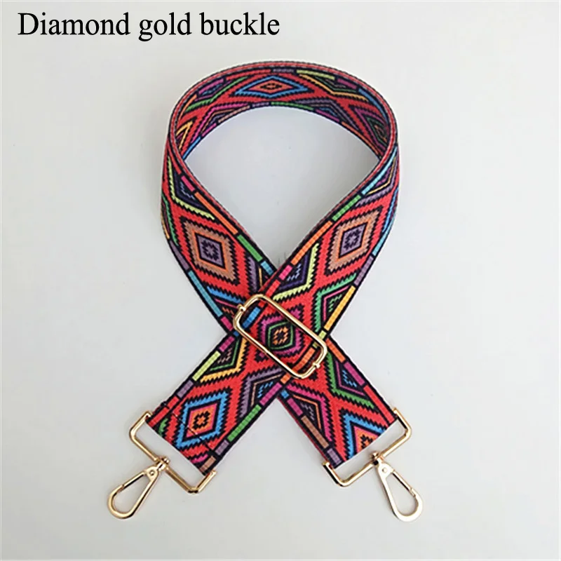 Diamond gold buckle