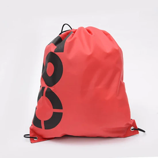 Women's Portable School Bags Waterproof For Girls String Bag Drawstring