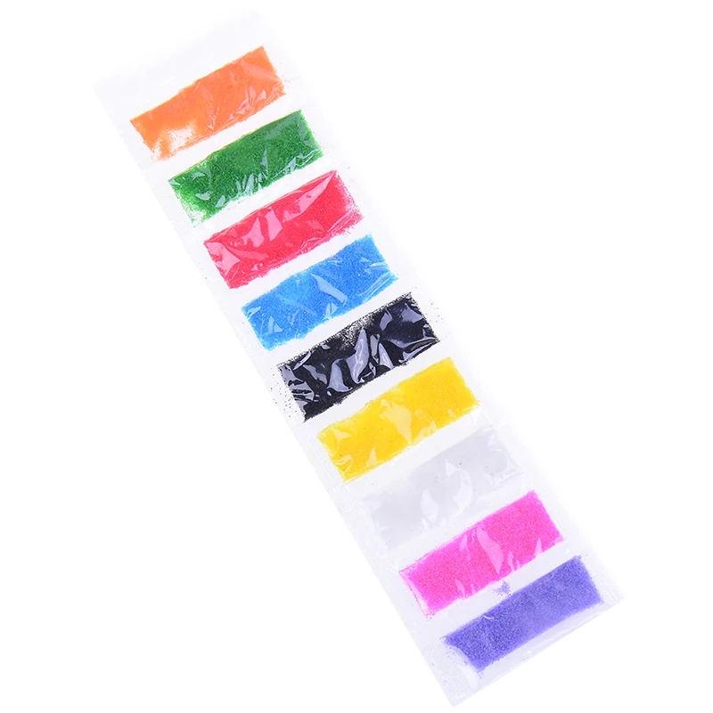 

45pcs=5Packs 9 Color Sand Sand Art Kit Sand Painting Drawing Toys Kids DIY Color Sand Painting Art Kindergarten Crafts DIY Toys