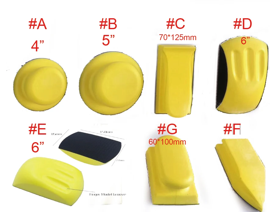 Hand Tools Palm Sander Sanding Pad 