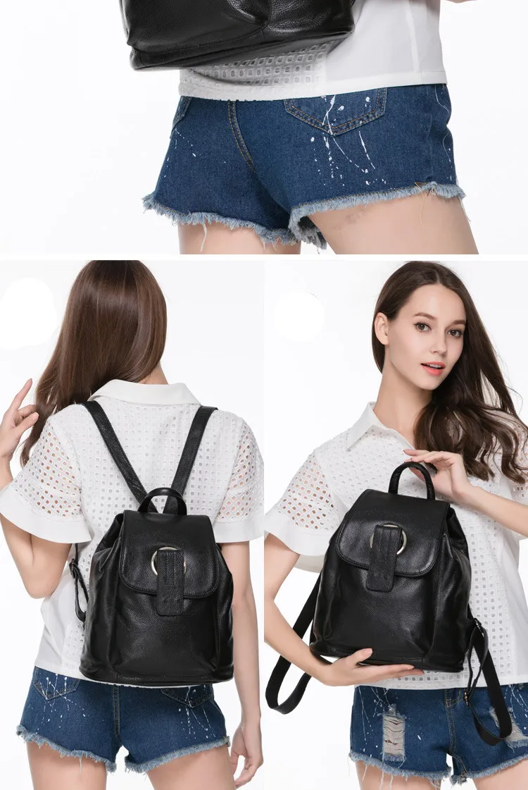 real cowskin women backpack (5)