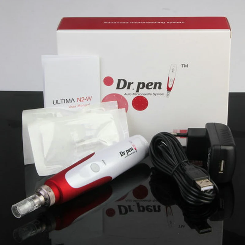 Перезаряжаемая Дерма-ручка Dr. Pen N2-W Беспроводная Автоматическая микроручка байонет Prot иглы картриджи ручка электрическая Дерма штамп