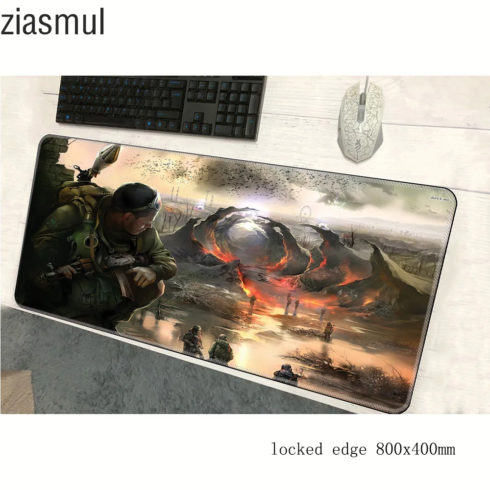 stalker mouse pad 800x400x2mm mats Indie Pop Computer mouse mat gaming accessories Professional mou