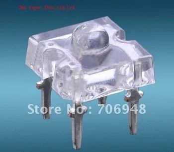 

150pcs 3mm Piranha Superflux LED diode (Red)