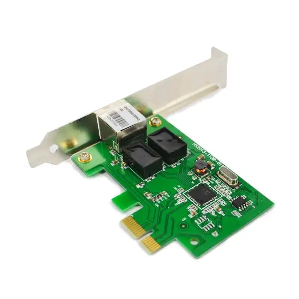 

1000Mbps Portable 2016 Ethernet Networking PCI-E Card Network 10/100/1000M RJ-45 Adapter Card for Desktop Computer