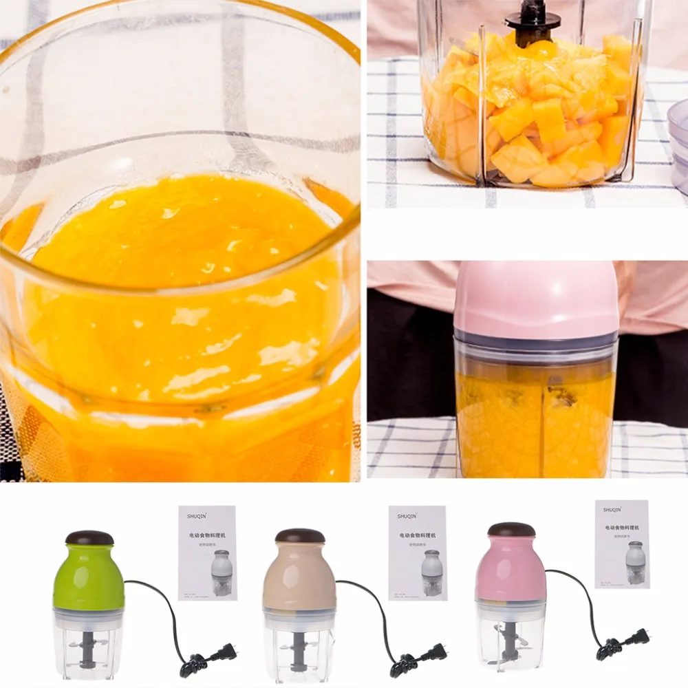 

Multipurpose Electric Food Processor Safety Convenient Stir Meat Vegetable Fruit