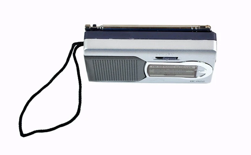 Портативное мини радио двухдиапазонное FM/AM карманное с Built in Speaker высокое