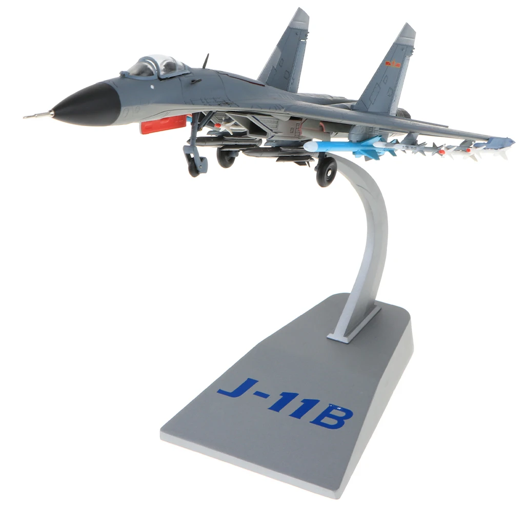 

1/72 Alloy Diecast Warplane Model - China J-11B Flanker-L Fighter Model Figure Airforce Aircraft Plane Model Kids Toy Soldier