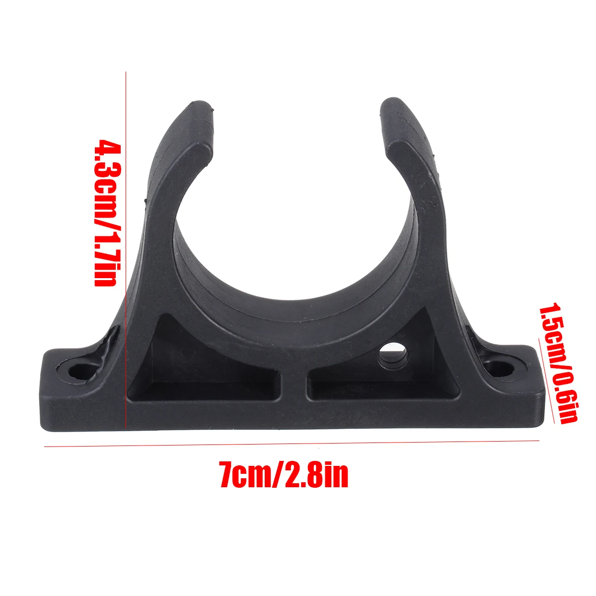 

2pcs Durable Plastic Kayak Boat Paddle Holder Mount Clips for Inflatable Boat Rowing Boat Dinghy Kayaks Watercraft Accessories