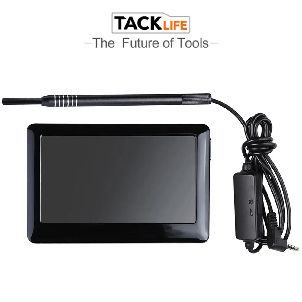 

5.5mm Black Handheld Endoscope Inspection Ear Spoon Borescope Durable Monitoring Microscope Real-Time Video Photos Portable
