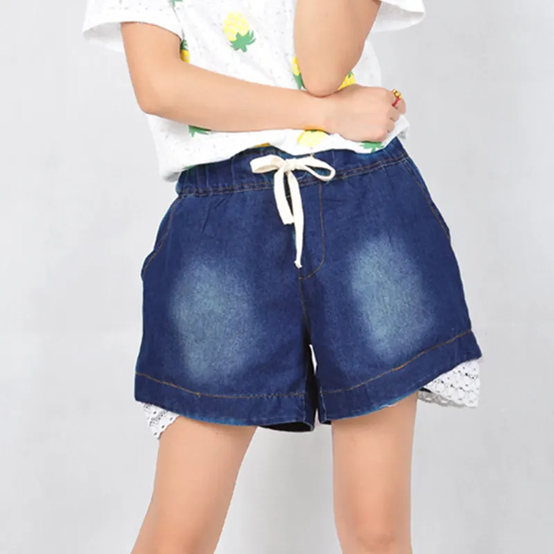 jean shorts baggy