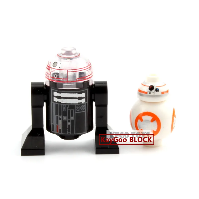10 блоки из серии &quotЗвездные войны&quot серия космические войны BB8 R2D5 R2D2 R2 D2 робот