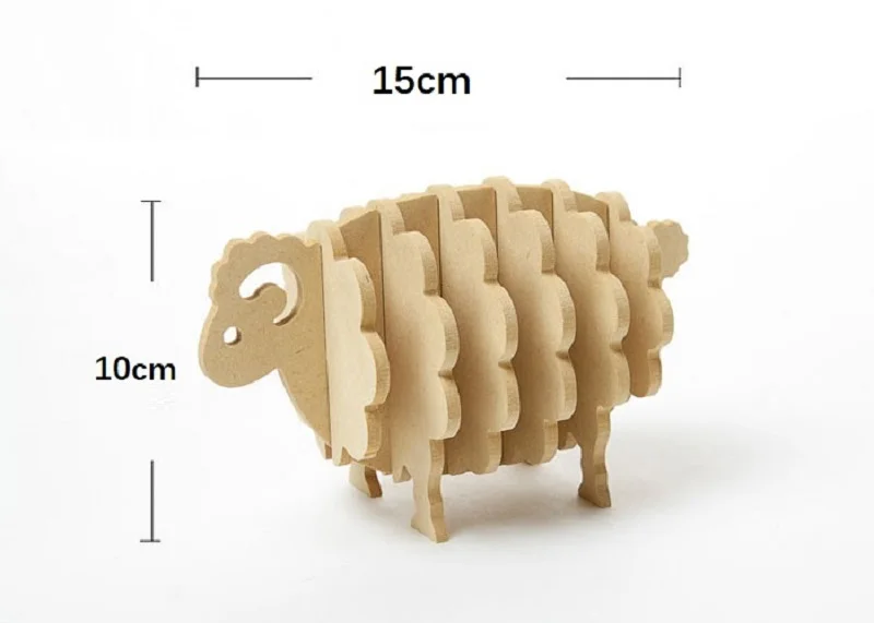 6 шт./компл. деревянных овец нескользящий сосна МДФ подставки для чашек салфетки теплоизоляция Кухня Барные инструменты