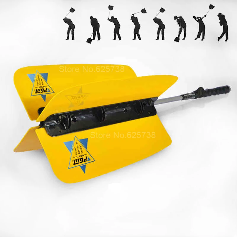 New design golf swing trainer fan rod training device supplies swing stick in Golf Training