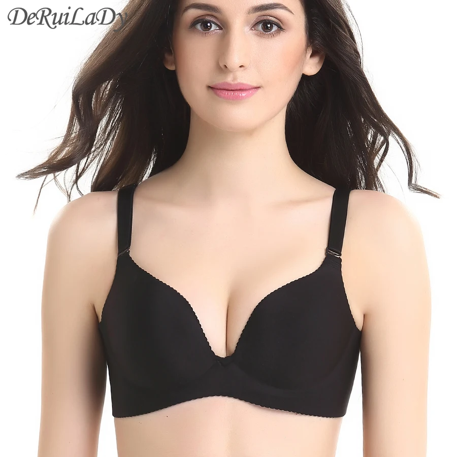 DeRuiLaDy Sexy Seamless Bra Brand Push Up Bras Plus Size 38C Cup 