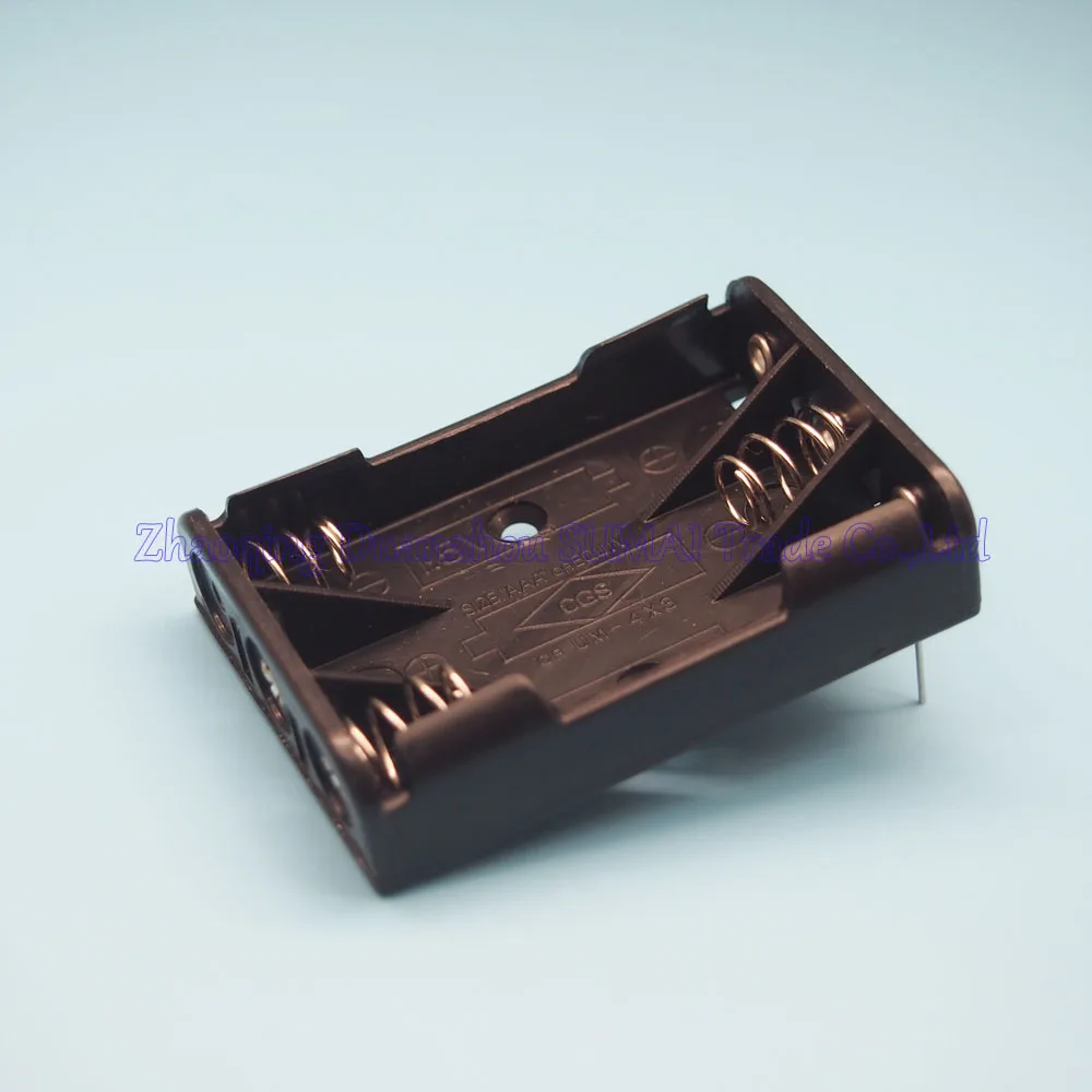 

25pcs/lot AAA Battery Box Case 3-cell 3xAAA Battery Holder With two Pin