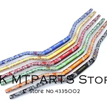 Мотоцикл для мотокросса, алюминиевый 1 1/" 28 мм черный руль ручки трубы толстый руль для CR YZ RM KX KTM CRF YZF WRF KXF KLX rmz RMX